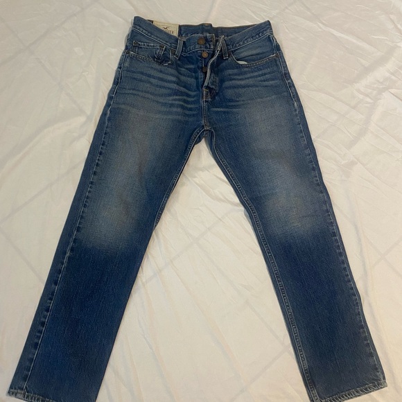 Hollister Other - Hollister Men's Slim Straight Jeans - Blue